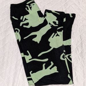 OS LulaRoe Cat Leggings